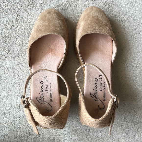 Gaimo Suede Wedge Espadrilles - Picture 5 of 15